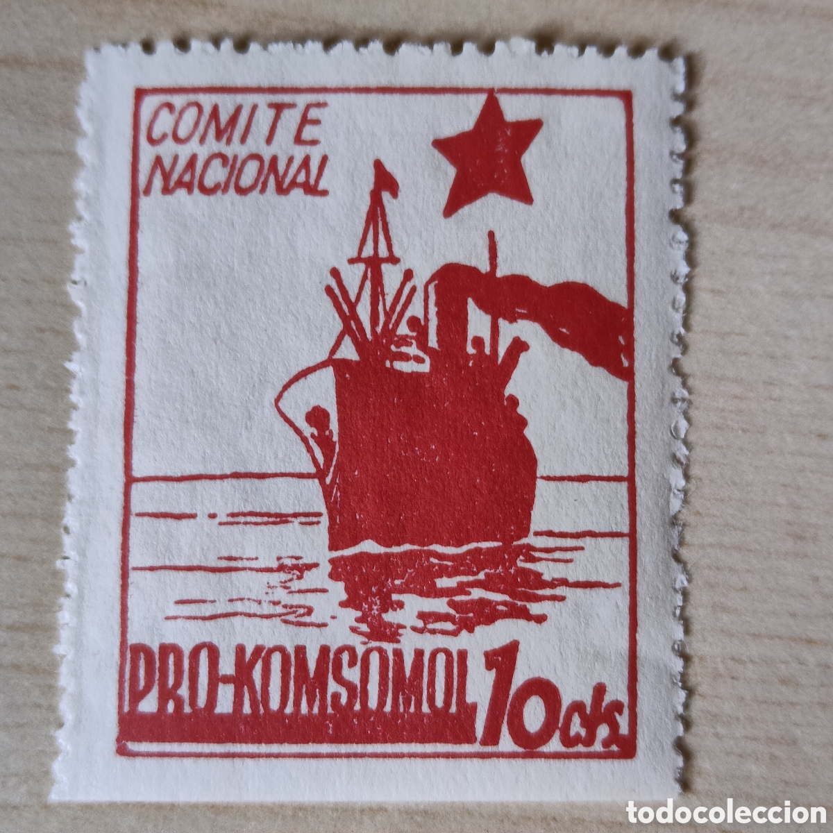 Sellos: a58 Pro Komsomol Comit&eacute; Nacional Allepuz 627 PCE P.C.E.