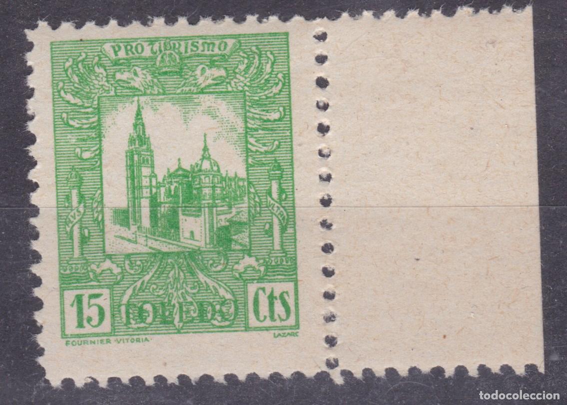 Sellos: SS3- ParaFiscales Locales . Pro Turismo TOLEDO 15 Cts ** Sin Fijasellos. LUJO