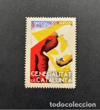 Sellos: GENERALITAT DE CATALUNYA. CONSELL DE SANITAT DE GUERRA