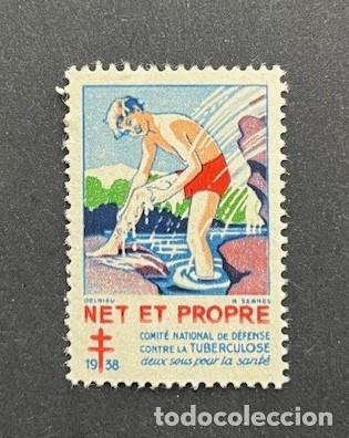 Sellos: vi&ntilde;etas antituberculosis Francia - Foto 1