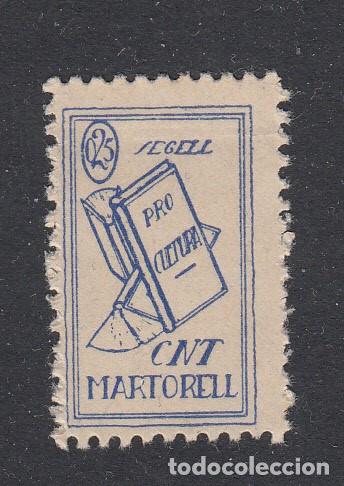 Sellos: GUERRA CIVIL - VI&Ntilde;ETA SEGELL PRO CULTURA CNT MARTORELL GG 863