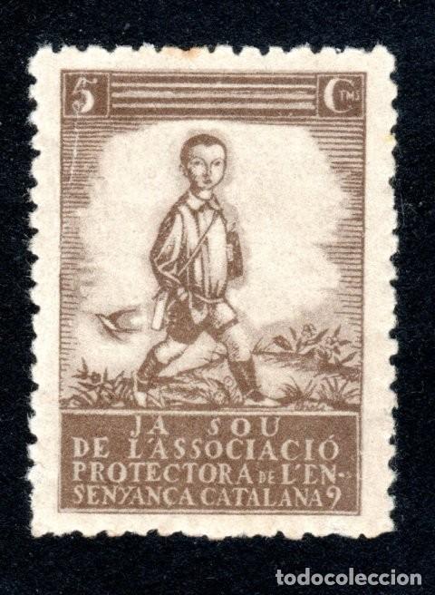 Sellos: JA SOU DE L' ASSOCIACI&Oacute; PROTECTORA DE L' ENSENYANCA CATALANA.