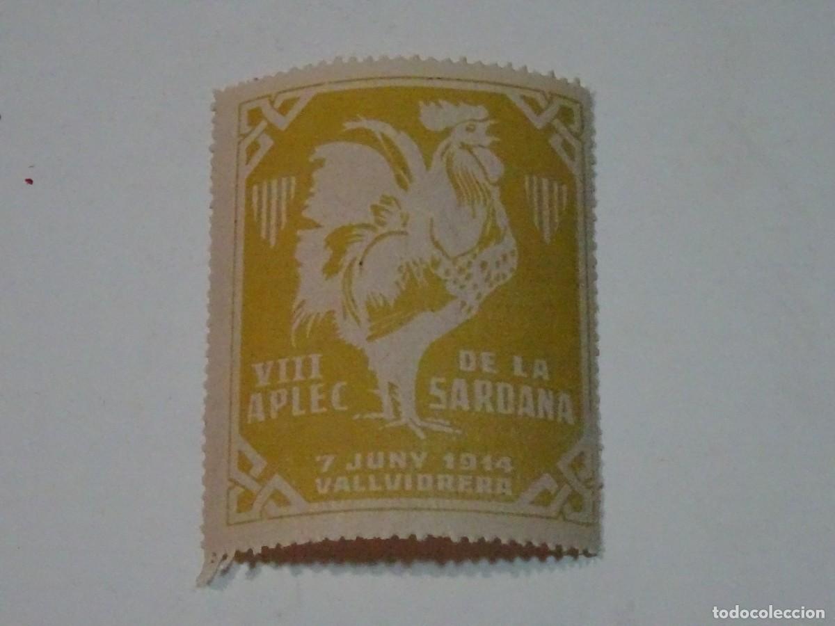 Sellos: VI&Ntilde;ETA VIII APLEC SARDANA - VALLVIDRERA 1914