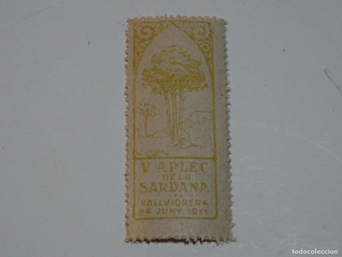 Sellos: VI&Ntilde;ETA V APLEC DE LA SARDANA 1911