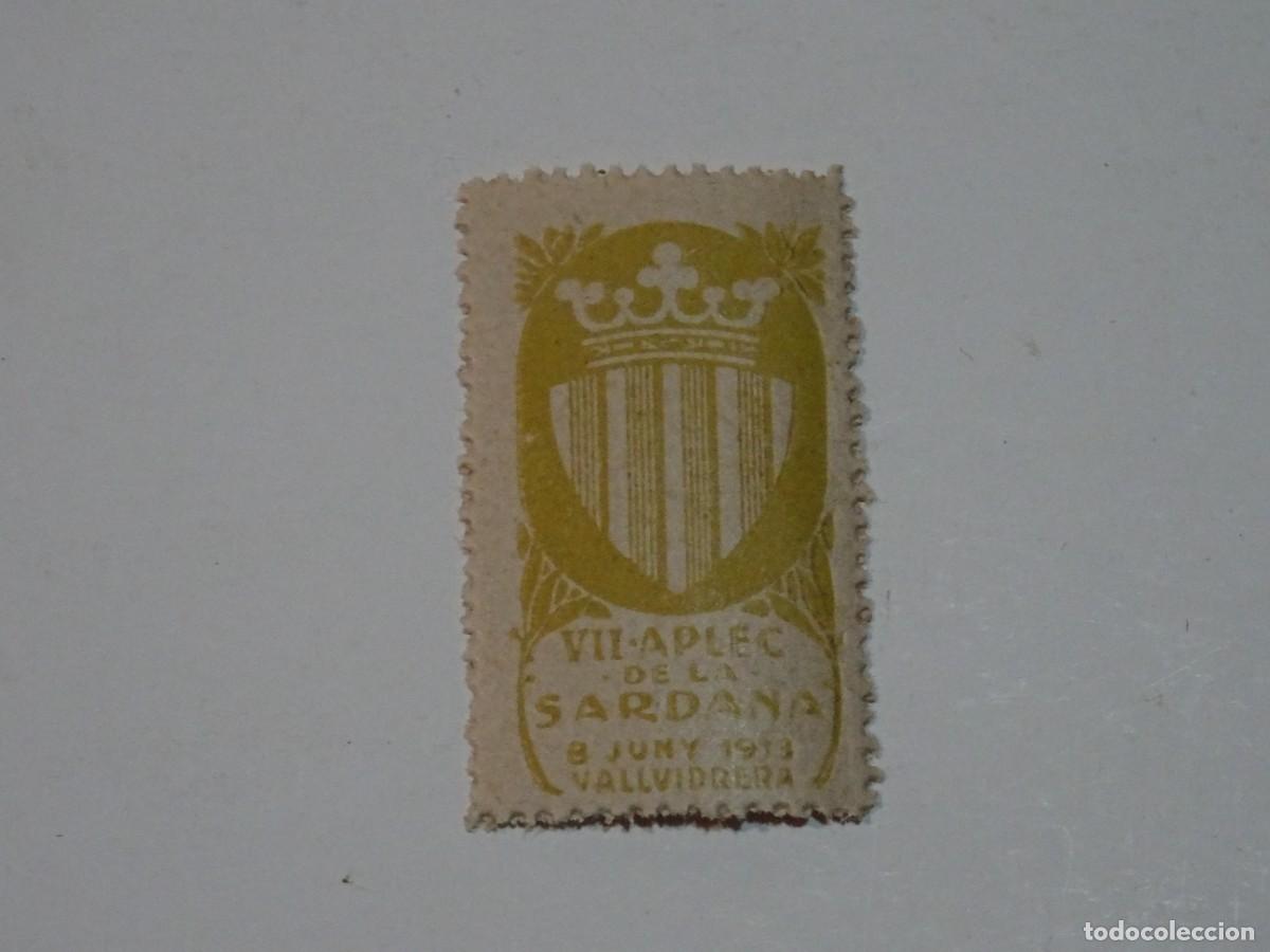 Sellos: VI&Ntilde;ETA VII APLEC DE LA SARDANA VALLVIDRERA 1913