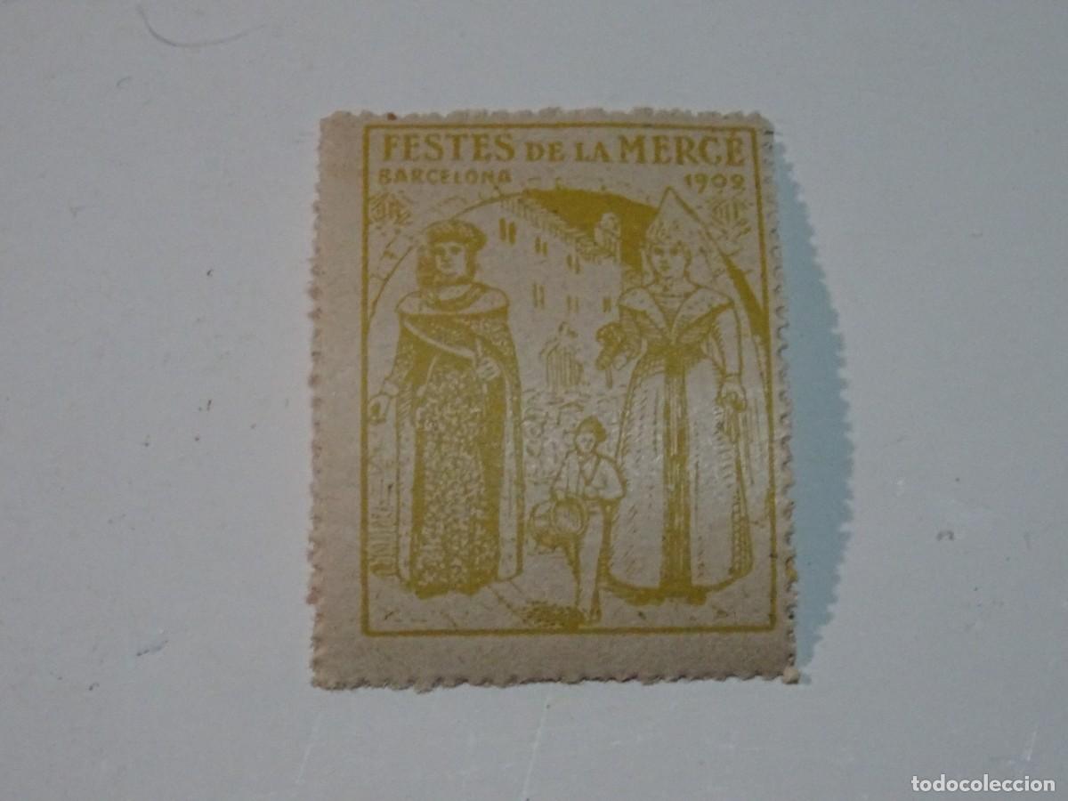 Sellos: VI&Ntilde;ETA FESTES DE LA MERC&Eacute; 1902 - Foto 1