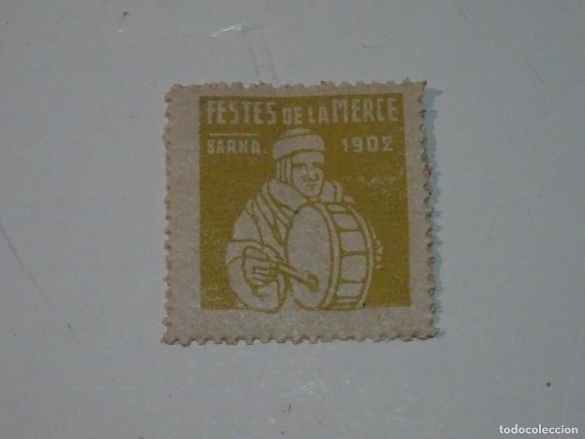 Sellos: VI&Ntilde;ETA FESTES DE LA MERC&Eacute; 1902 - Foto 1