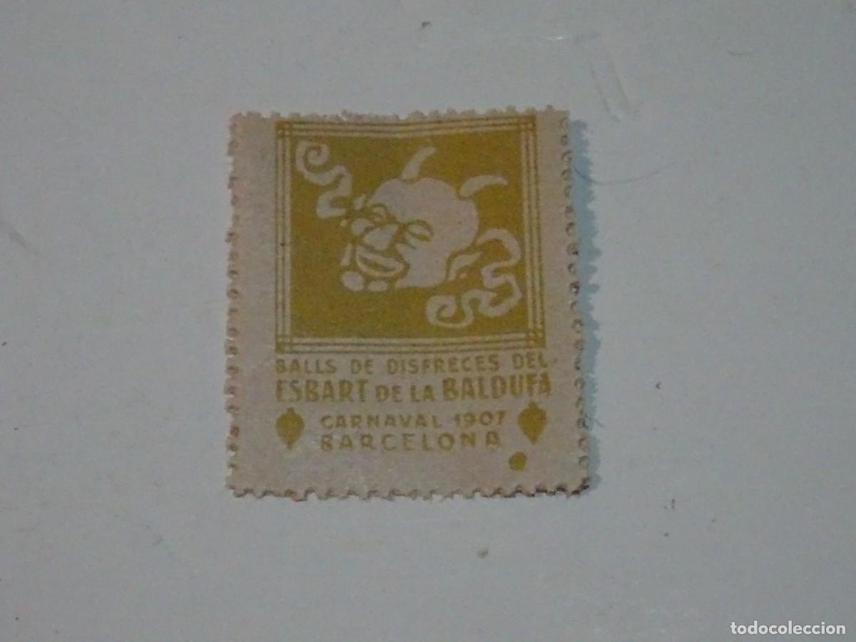 Sellos: VI&Ntilde;ETA BALLS DISFRECES ESBART BALDUFA - BARCELONA 1907