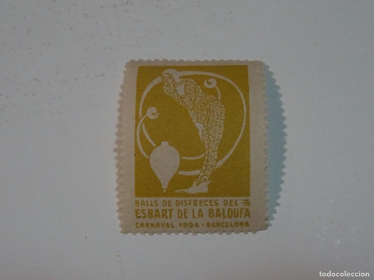 Sellos: VI&Ntilde;ETA BALLS DE DISFRECES ESBART DE LA BALDUFA BARCELONA 1904