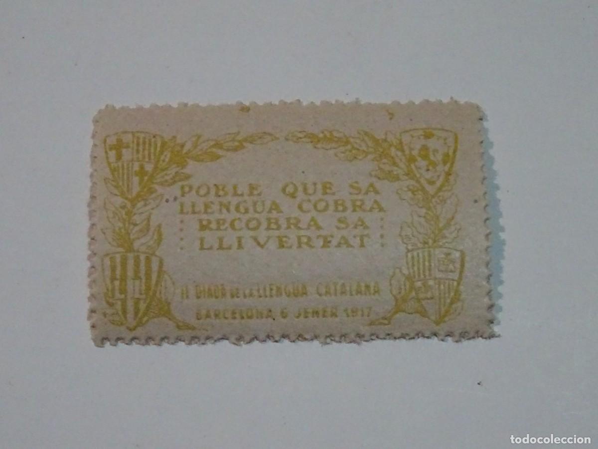 Sellos: VI&Ntilde;ETA POBLE QUE SA LLENGUA COBRA LLIVERTAT 1917