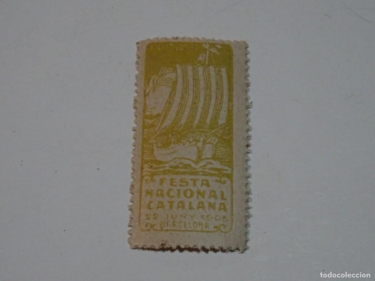 Sellos: VI&Ntilde;ETA FESTA NACIONAL CATALANA BARCELONA 1905