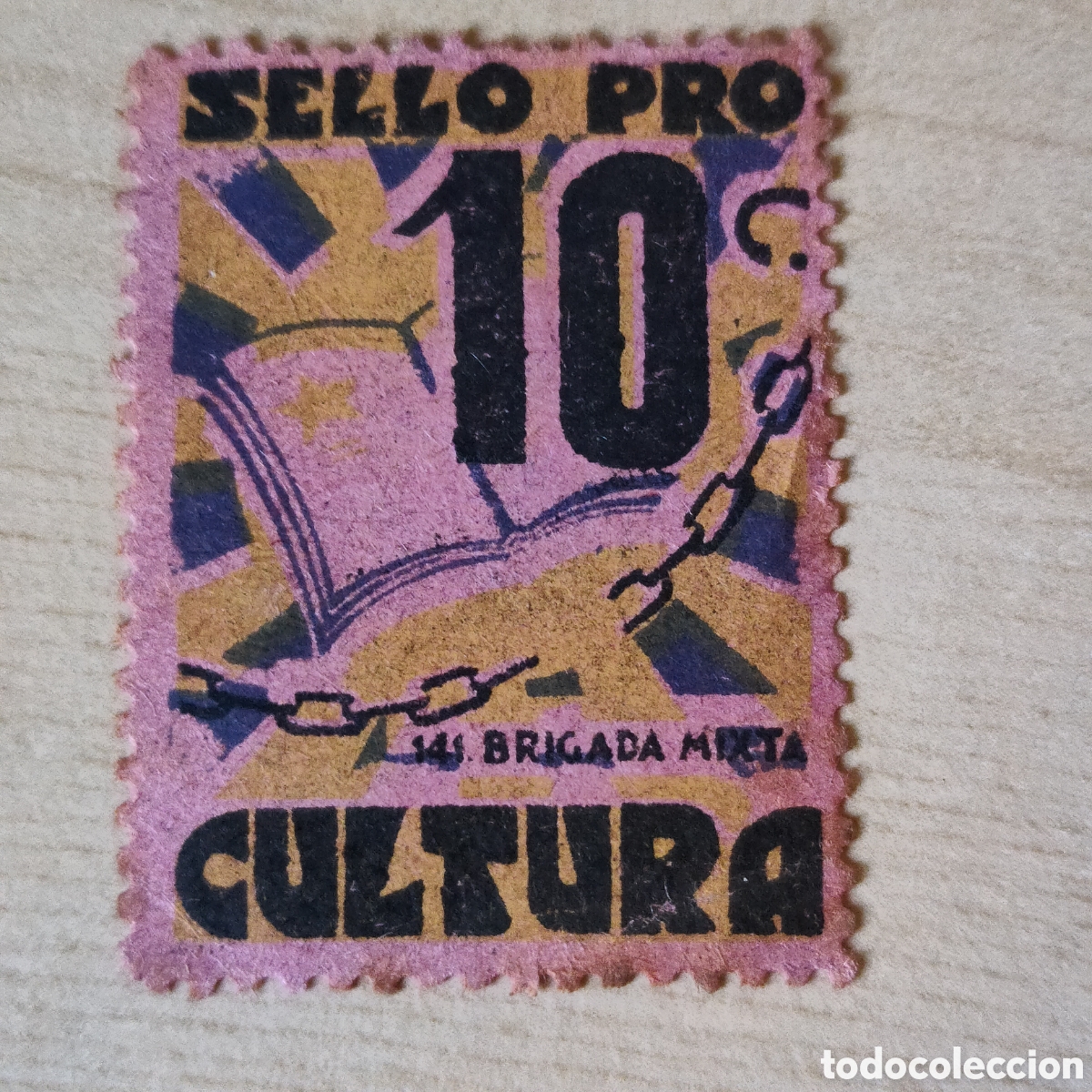 Sellos: y01 Pro Cultura 141 Brigada Mixta Allepuz 2124 Afinet 1169