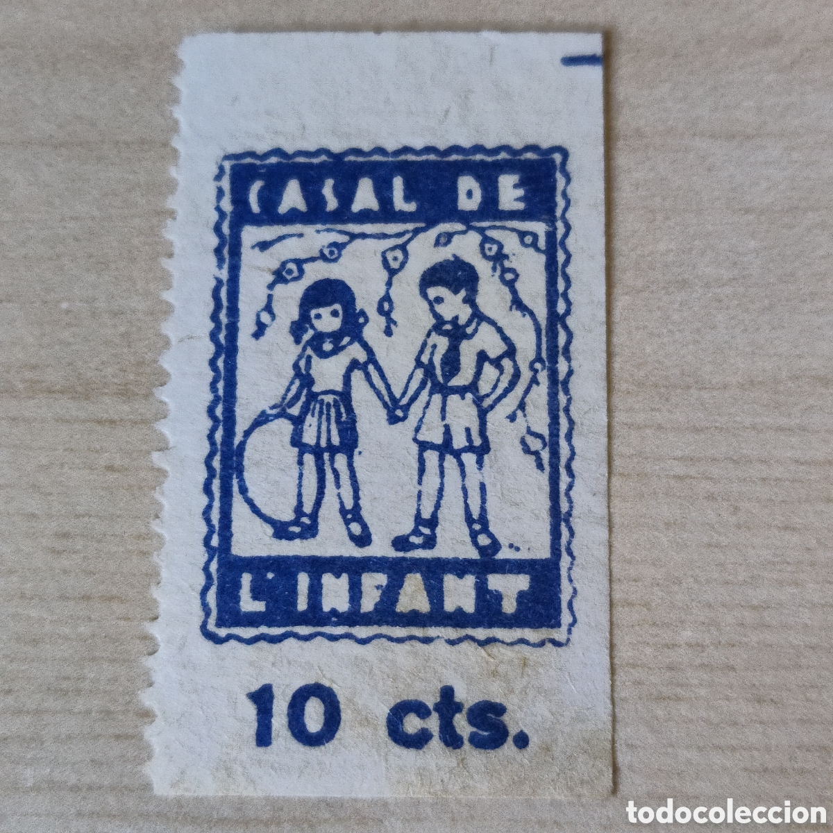 Sellos: y02 Casal de l' infant 10 Cts Allepuz 3038