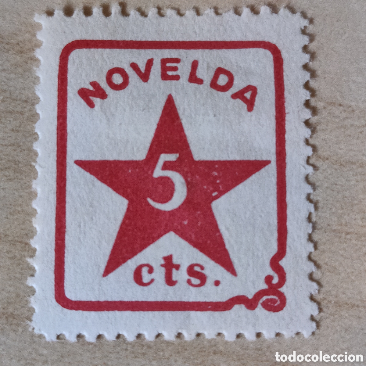 Sellos: y05 Alicante Novelda 5 cts Allepuz 9