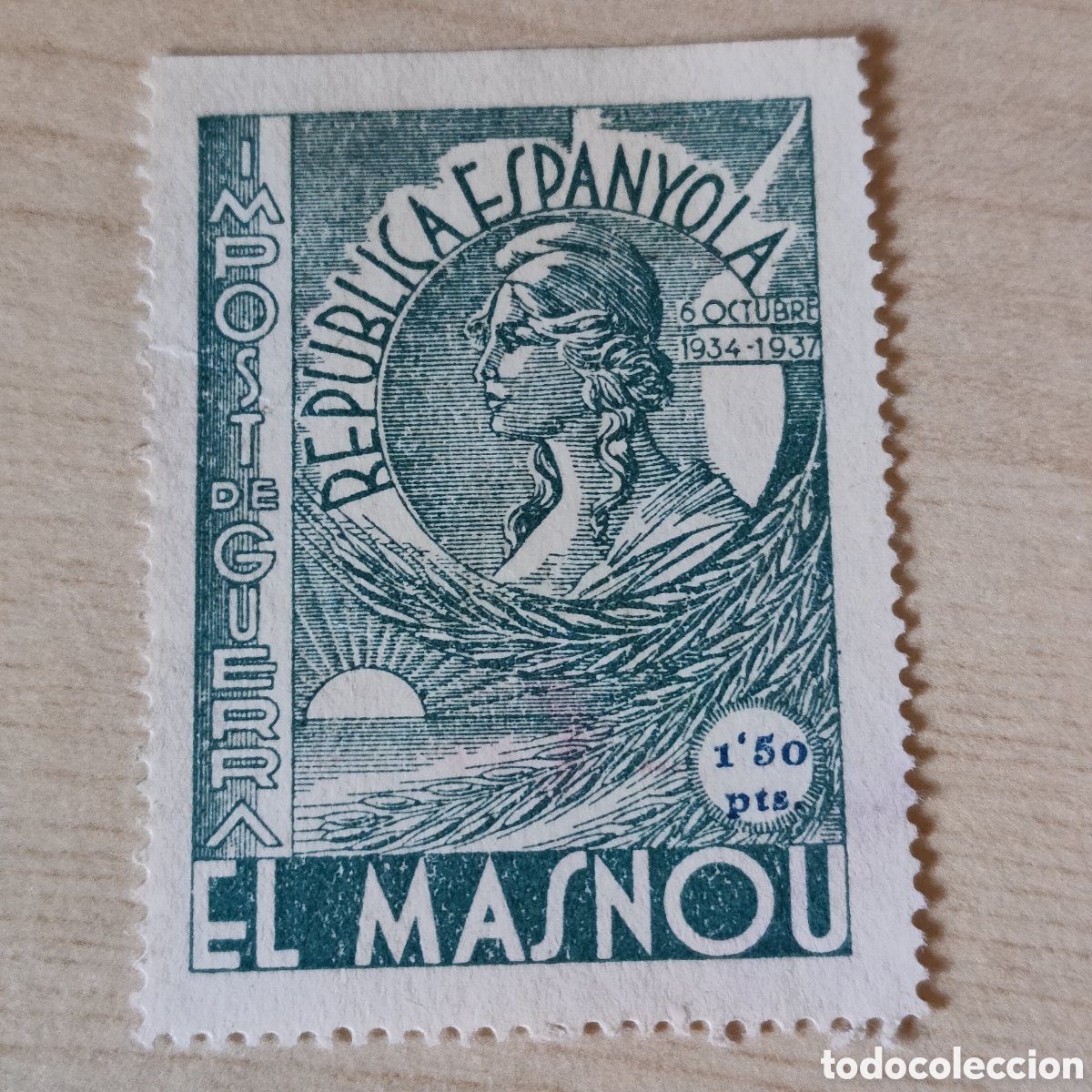 Sellos: y05 Barcelona El Masnou Impost de Guerra allepuz 24