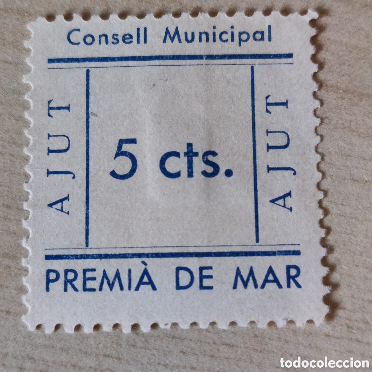 Sellos: y06 Barcelona Premi&aacute; de Mar Ajut consell Municipal