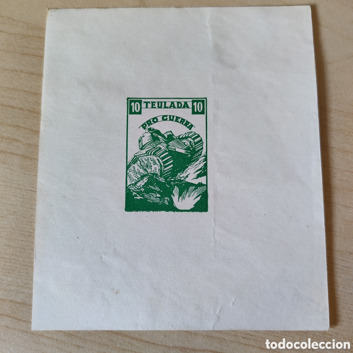 Sellos: y06 Alicante Teulada Pro Guerra hojita