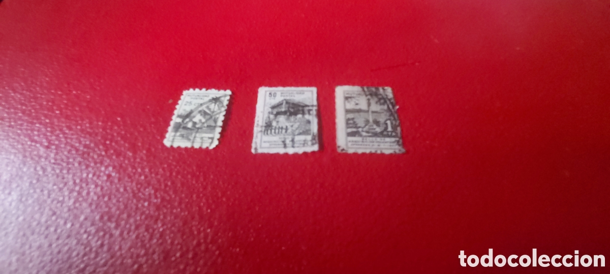 Sellos: 3 SELLOS MUTUALIDAD POSTAL