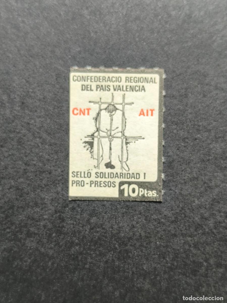 Briefmarken: CNT. Pa&iacute;s Valenci&agrave;. Pro Presos