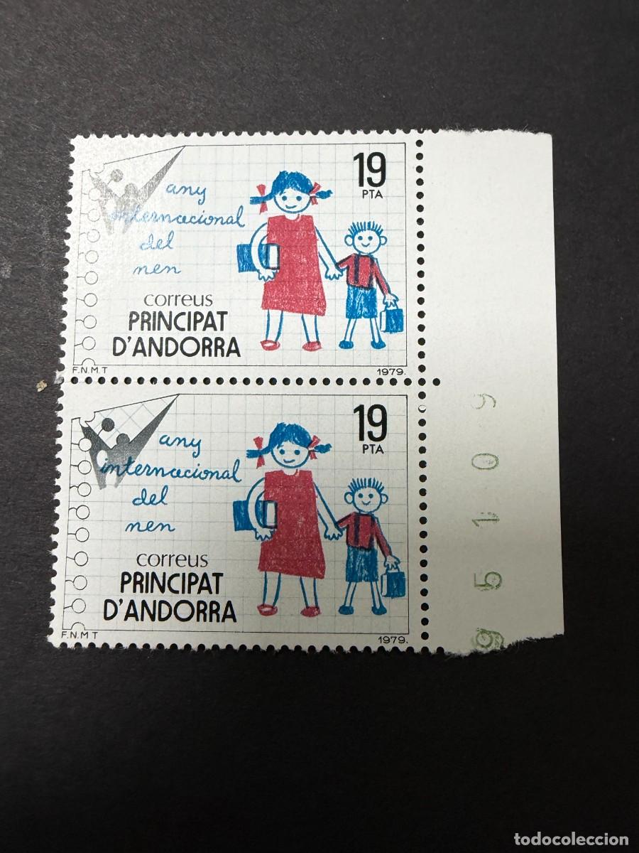 Sellos: ANDORRA ESPA&Ntilde;OLA, 1979. EDIFIL 127. A&Ntilde;O INTERNACIONAL DEL NI&Ntilde;O. NUEVOS. SIN FIJASELLOS.