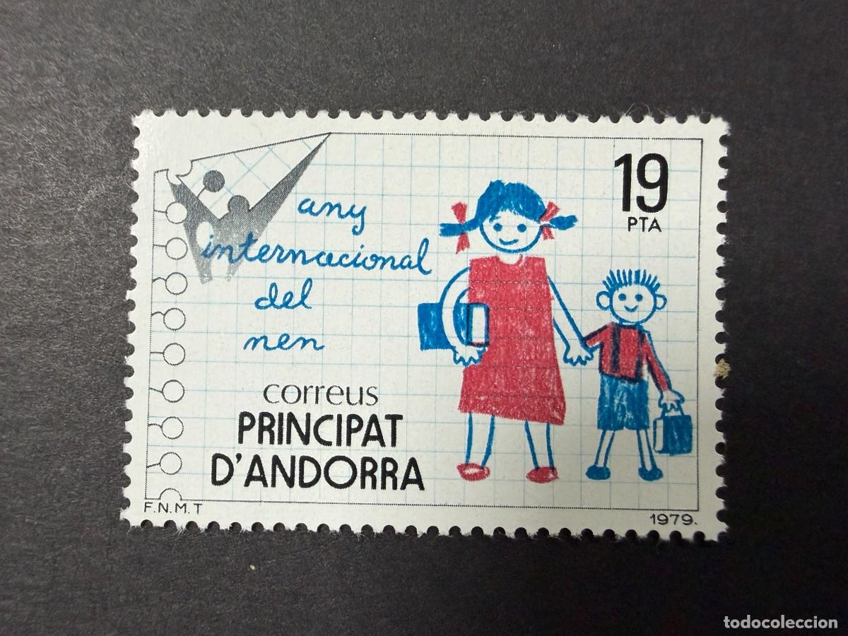Sellos: ANDORRA ESPA&Ntilde;OLA, 1979. EDIFIL 127. A&Ntilde;O INTERNACIONAL DEL NI&Ntilde;O. NUEVOS. SIN FIJASELLOS.
