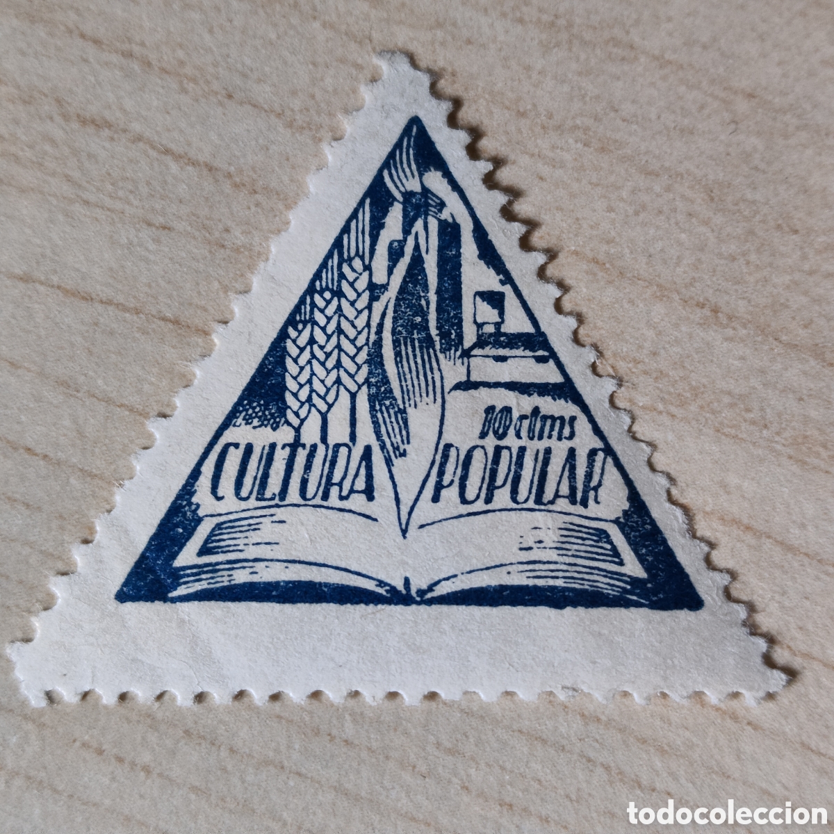 Sellos: a62 RARO Cultura Popular Allepuz 2070 Afinet 151 GG1630 tipo triangulo