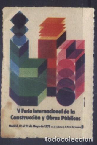 Sellos: S-11829- MADRID. V FERIA INTERNACIONAL DE LA CONSTRUCCI&Oacute;N Y OBRAS PUBLICAS. 1973.