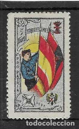 Sellos: MALAGA, 5 CTS.,- TRIBUTO MEDICO-PRO PATRIA-ED. ALLEPUZ N&ordm; 26 -VER FOTOS