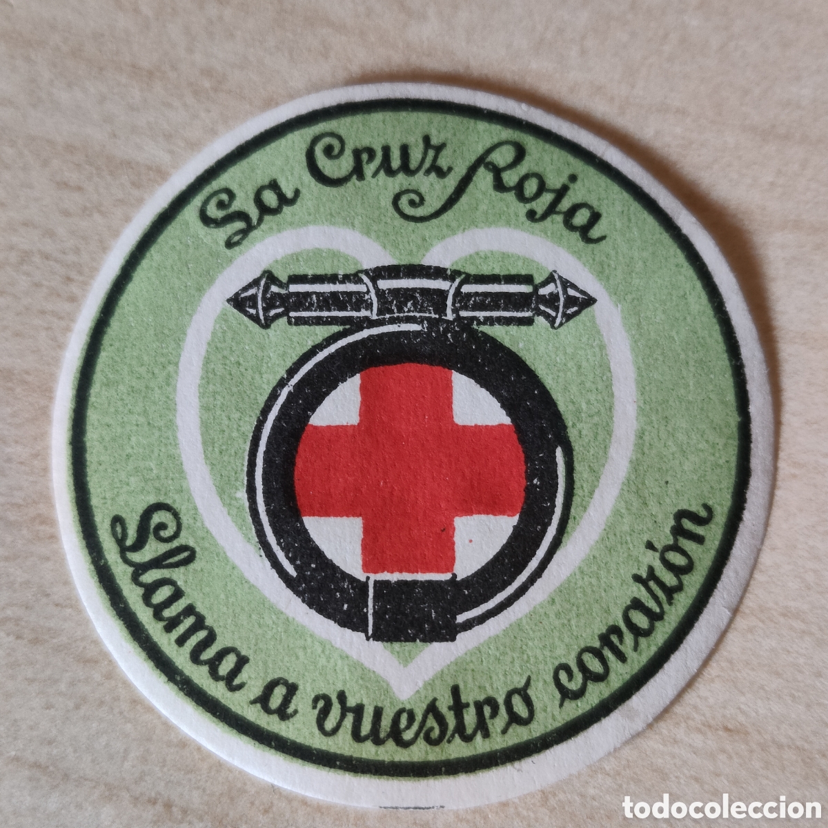 Sellos: a64 RR MUY RARO La Cruz Roja Llama a Vuestro Coraz&oacute;n Allepuz 2208