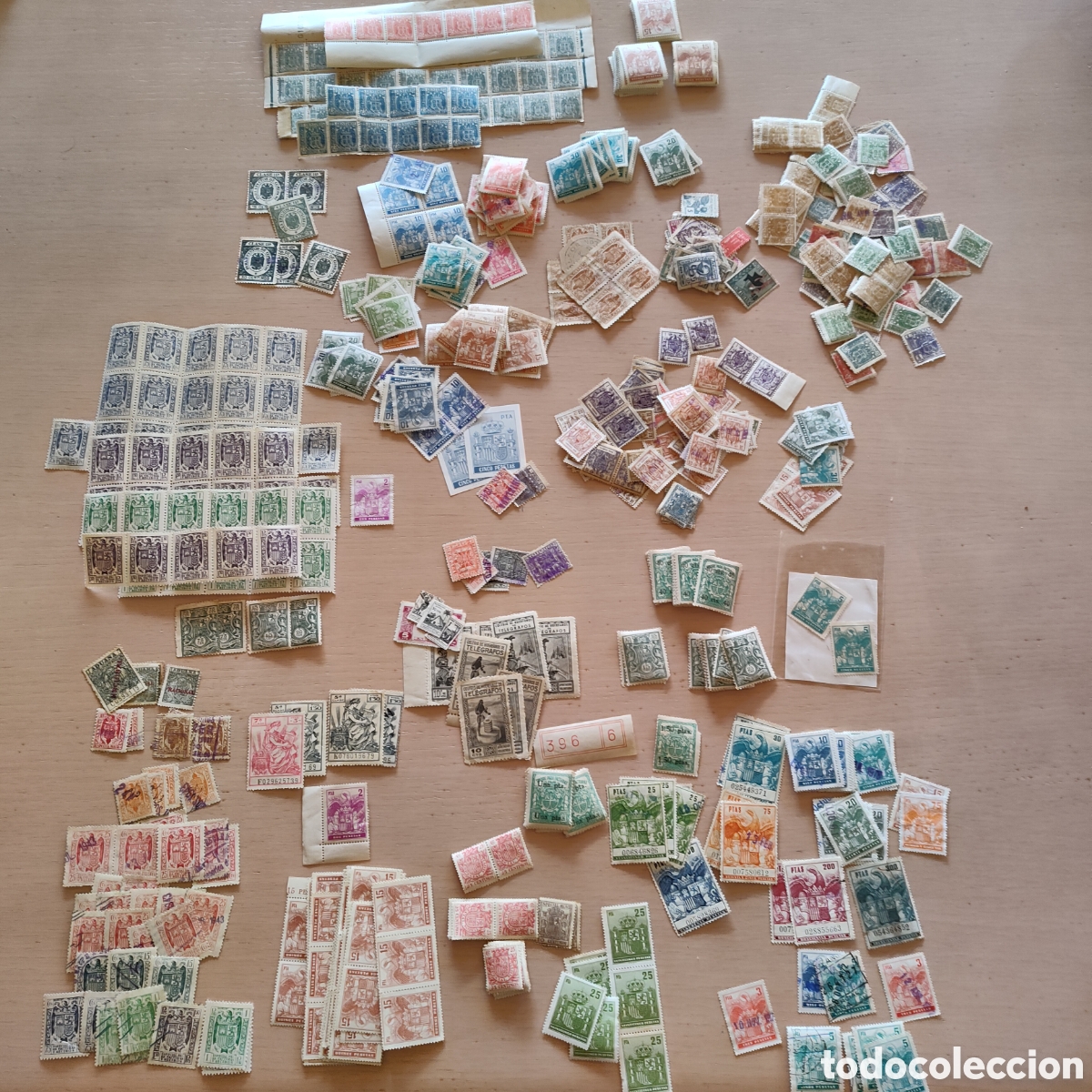 Sellos: a65 lote colecci&oacute;n sellos fiscales habr&aacute; +1000