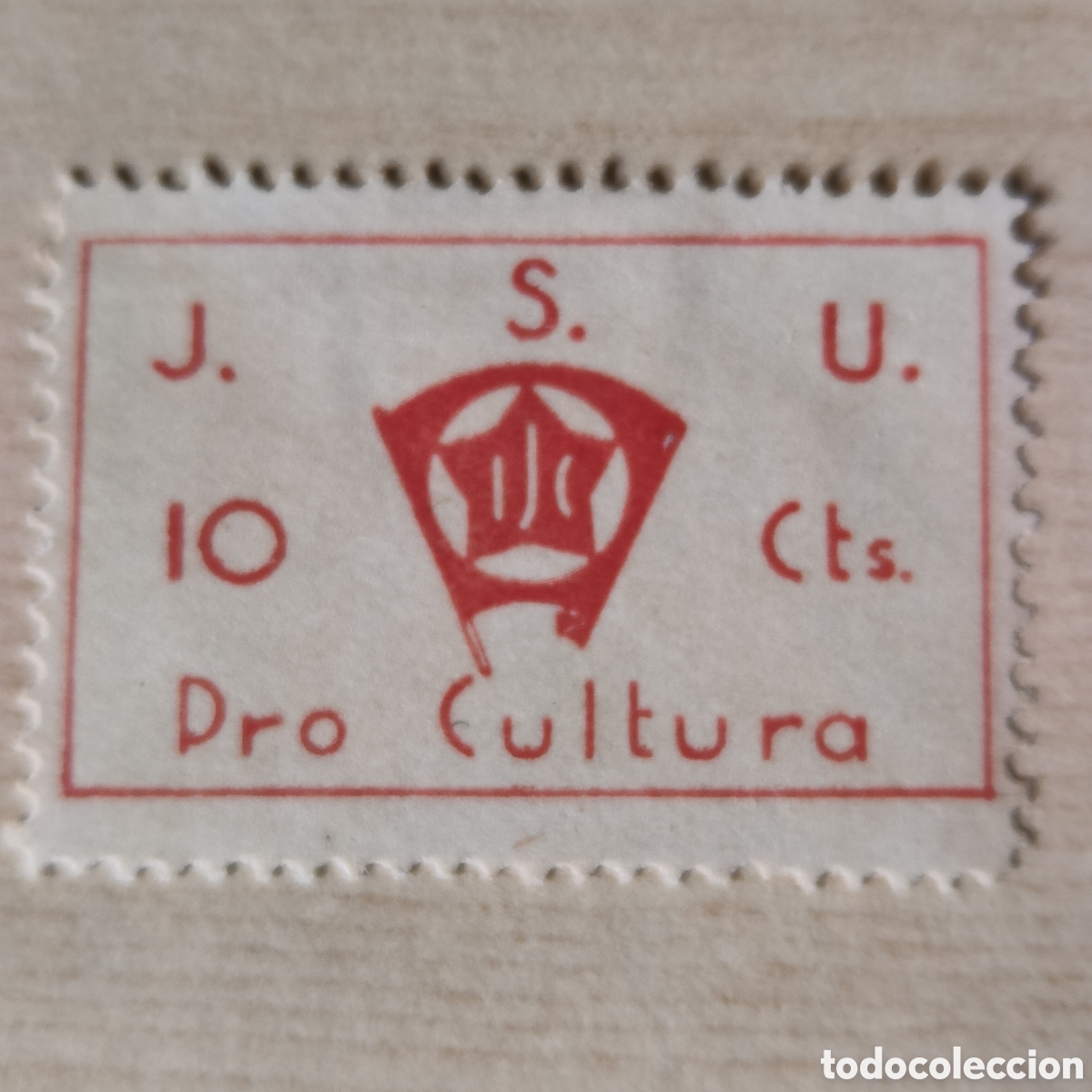 Stamps: z11 J.S.U. Pro Cultura 10 cts Joventuts Socialistes Unificades Allepuz 1518 Afinet 1686