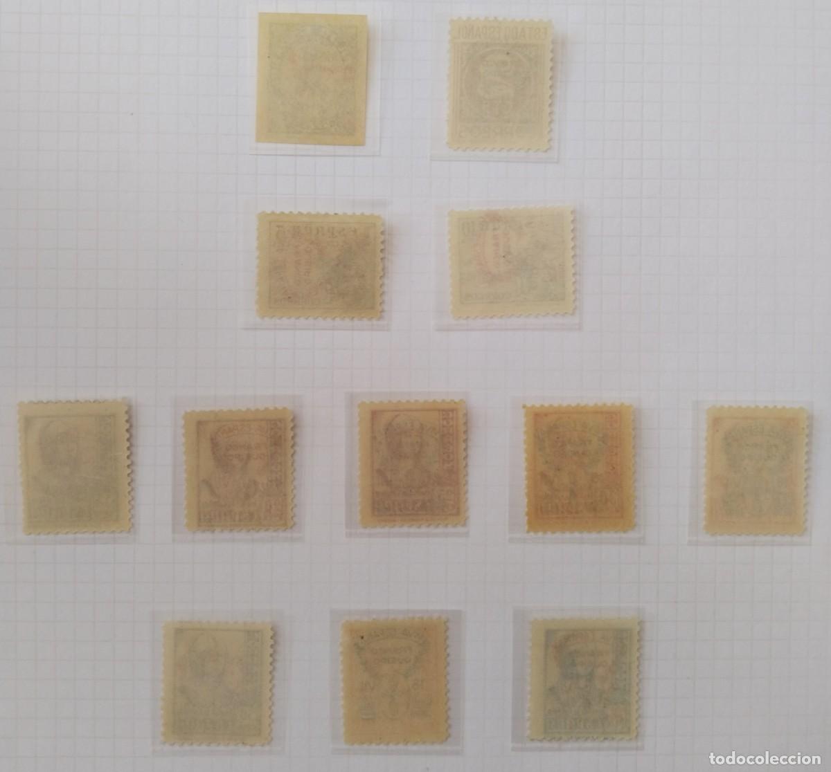 Stamps: GUERRA CIVIL LOCALES SEVILLA FRANCO EDIFIL 57 - 68