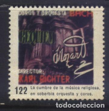 Sellos: S-11850- MOZARD. COROS Y ORQUESTA BACH.