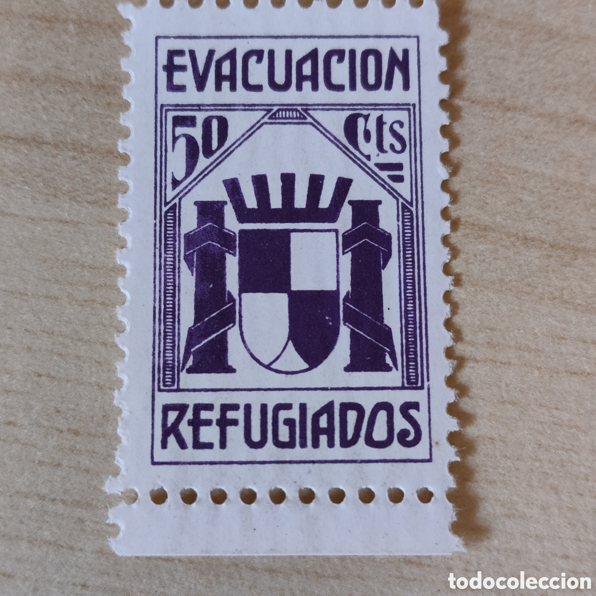 Sellos: z12 Madrid Evacuaci&oacute;n Refugiados Allende 2476 afinet 1992