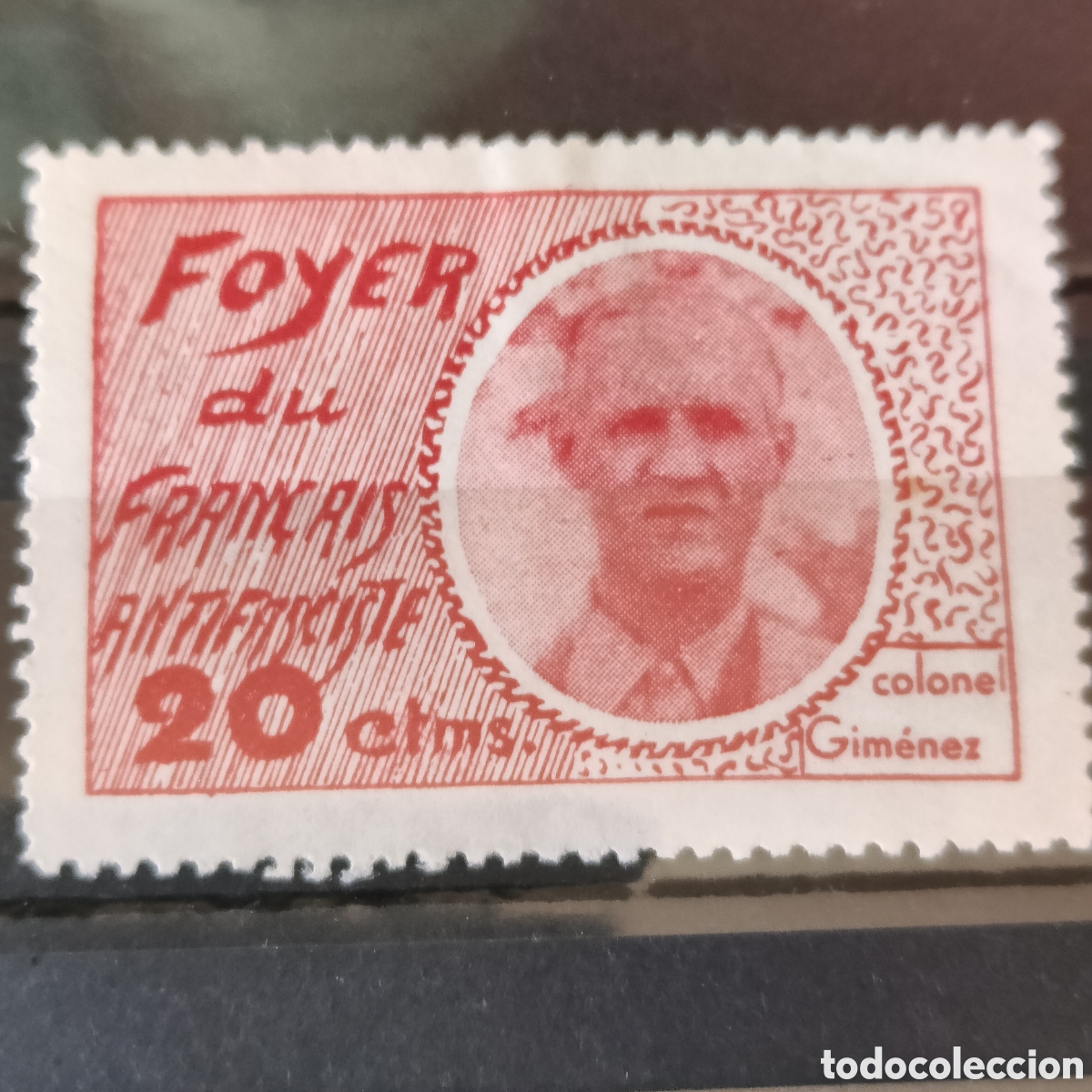Sellos: z09 Foyer du Fran&ccedil;ais Antifasciste
