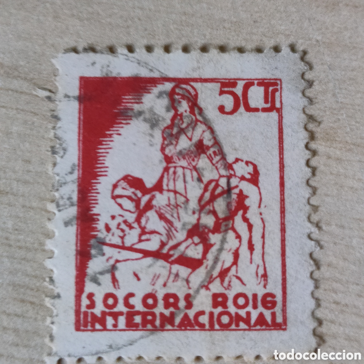 Sellos: Z02 Socors Roig de Catalunya Internacional Allepuz 1227 SRI S.R.I.