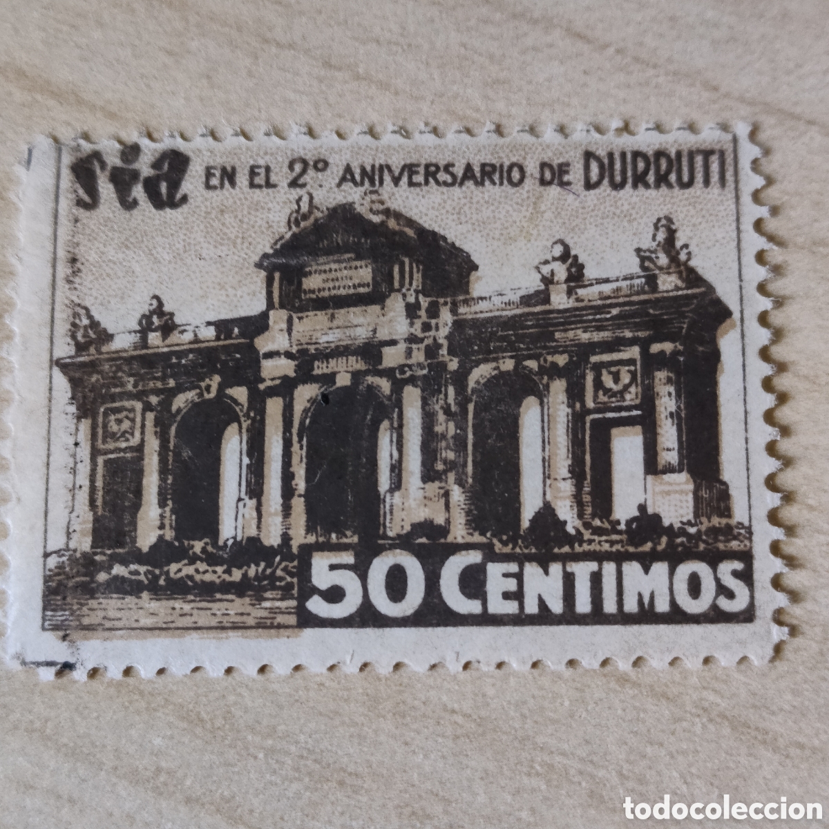 Sellos: z01 S.I.A. en el 2&deg; Aniversario de DURRUTI SIA Solidaridad Internacional Antifascista