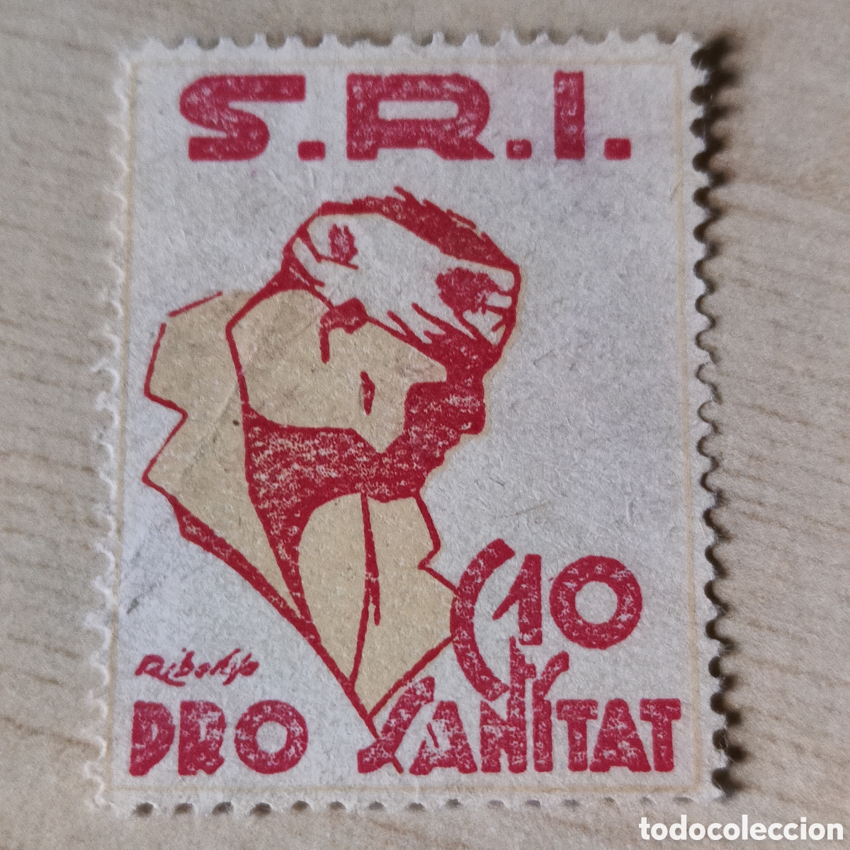 Sellos: z01 S.R.I. Pro Sanitat SRI Socorro Rojo Internacional