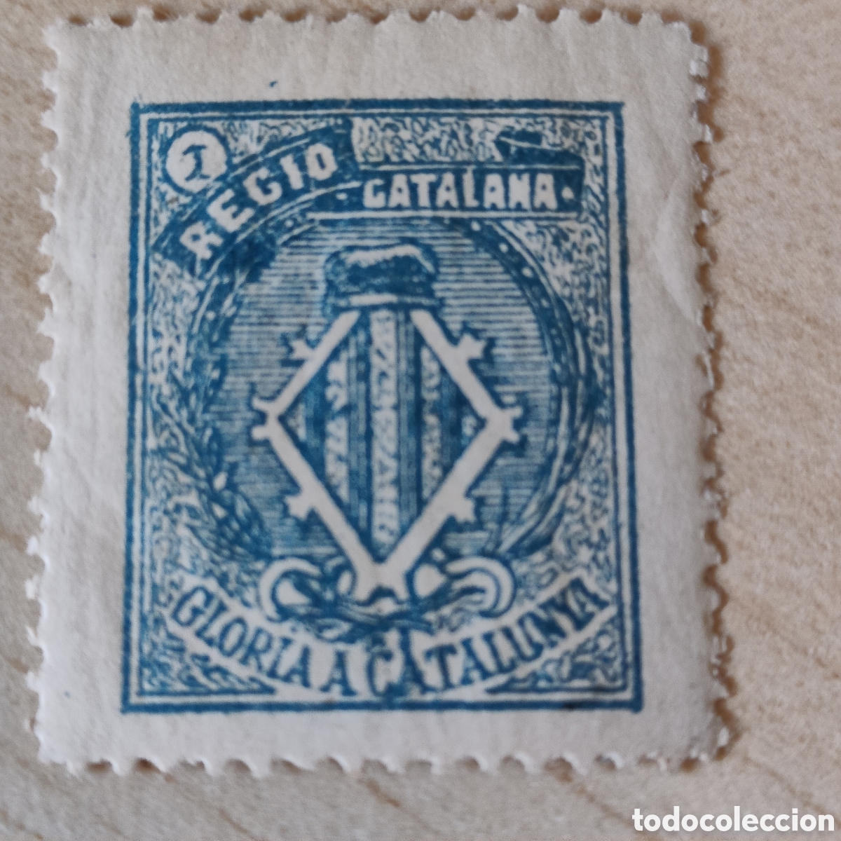 Sellos: x02 Regi&oacute; Catalana Gloria a Catalunya Nathan 14 Lliure Estat Catal&agrave;