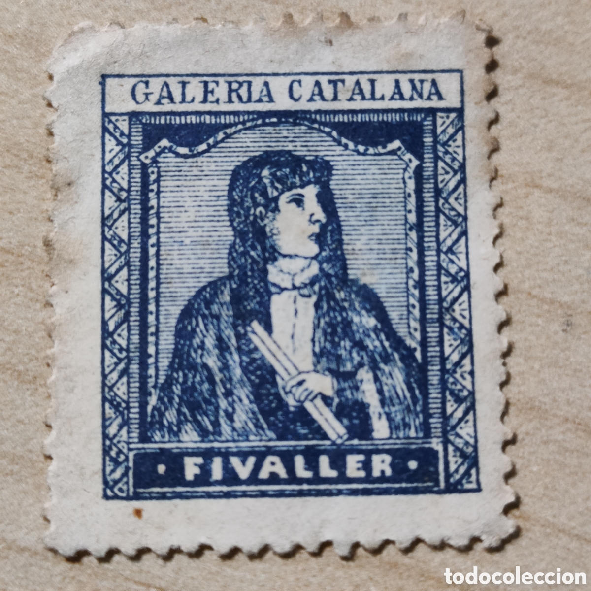 Sellos: x03 Catalunya Fivaller Galeria Catalana Nathan 34 Lliure Estat Catal&agrave;