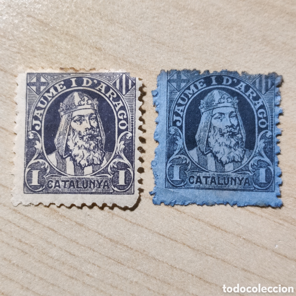 Sellos: x04 RARO Catalunya Jaume I d Arag&oacute; Nathan 31 Lliure Estat Catal&agrave;