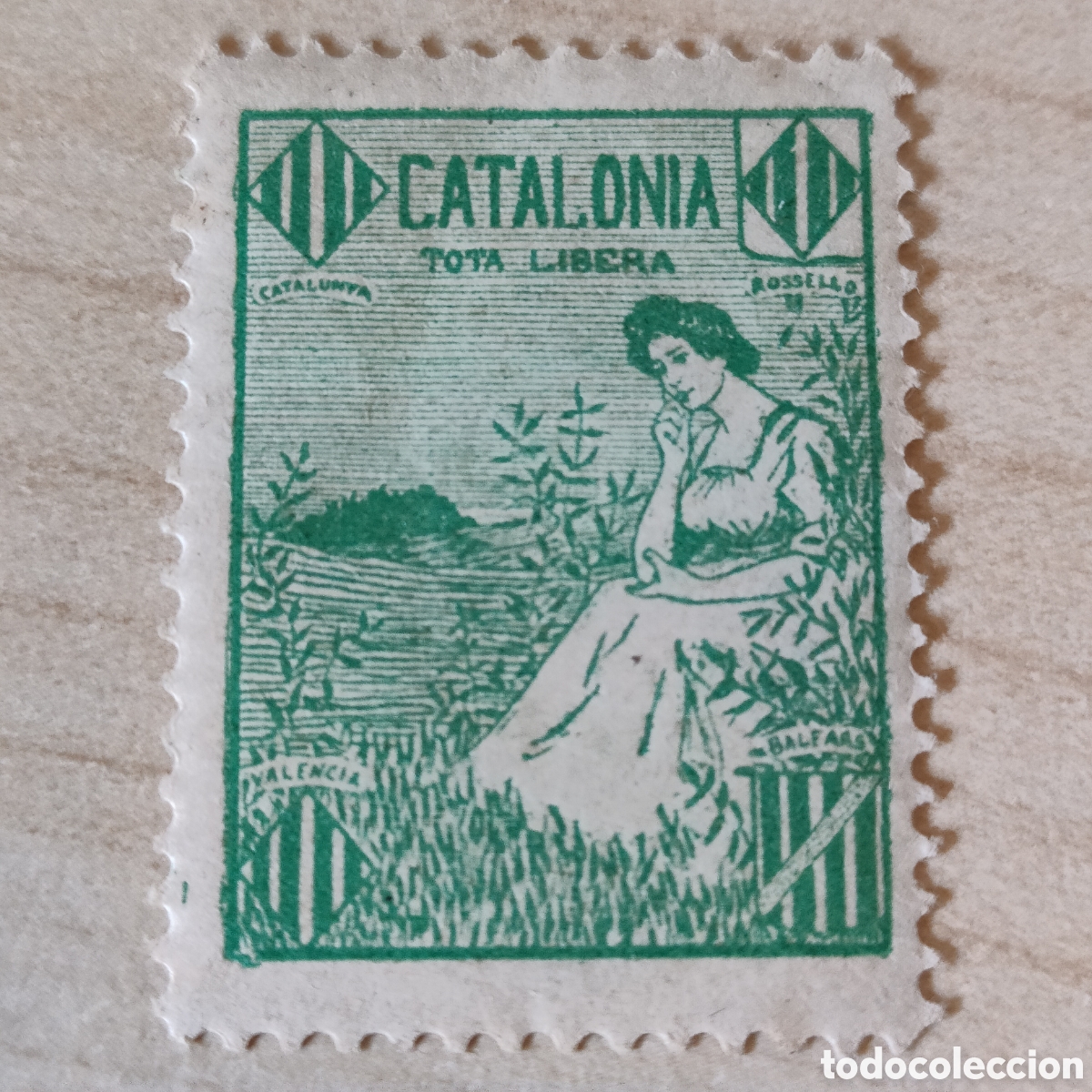 Sellos: x05 Catalunya Catalonia Tota Libera Lliure Estat Catal&agrave;