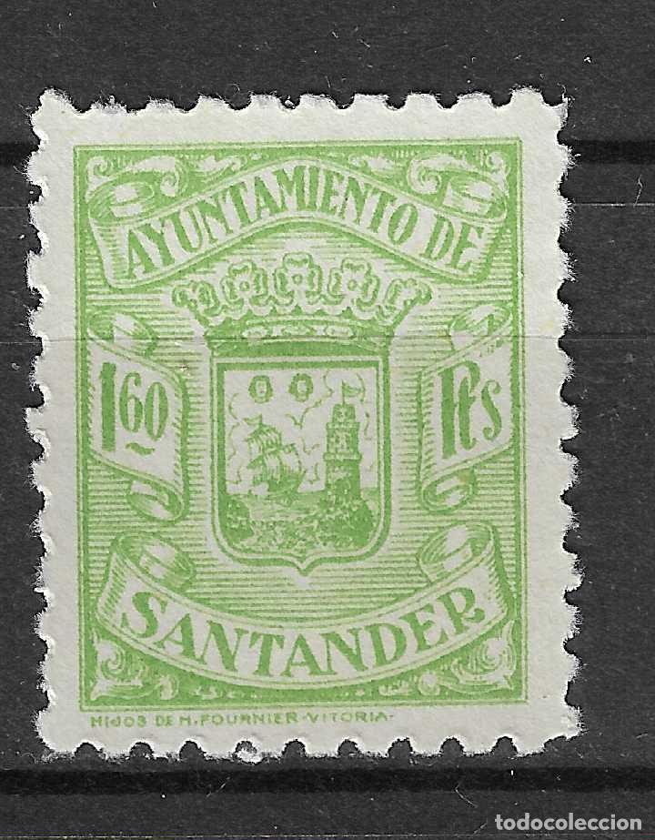 Briefmarken: PATRIOTICOS, LOCALES Y VI&Ntilde;ETAS SANTANDER NUEVO