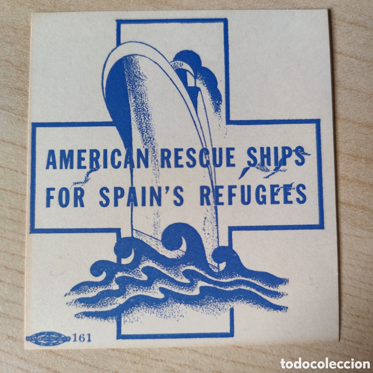 Sellos: a67 American Rescue Ships for Spain 's Refugees Allepuz 2601 Afinet 2073 Emitido Estados Unidos