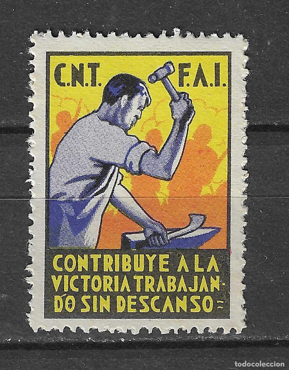 Sellos: PATRIOTICOS Y VI&Ntilde;ETAS CNT - FRENTE ANTIFASCISTA INTERNACIONAL
