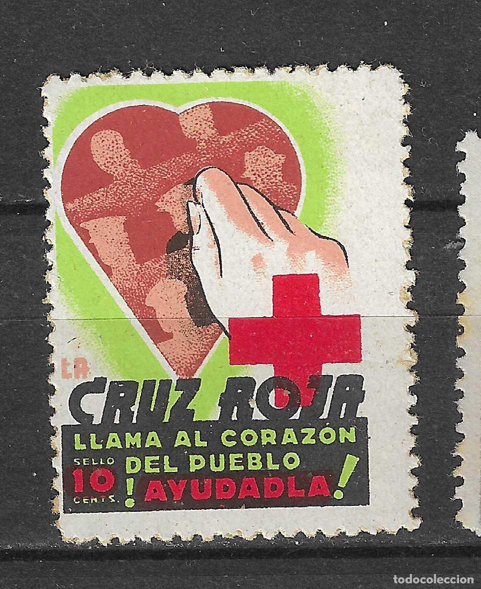 Sellos: PATRIOTICOS Y VI&Ntilde;ETAS AYUDA CRUZ ROJA