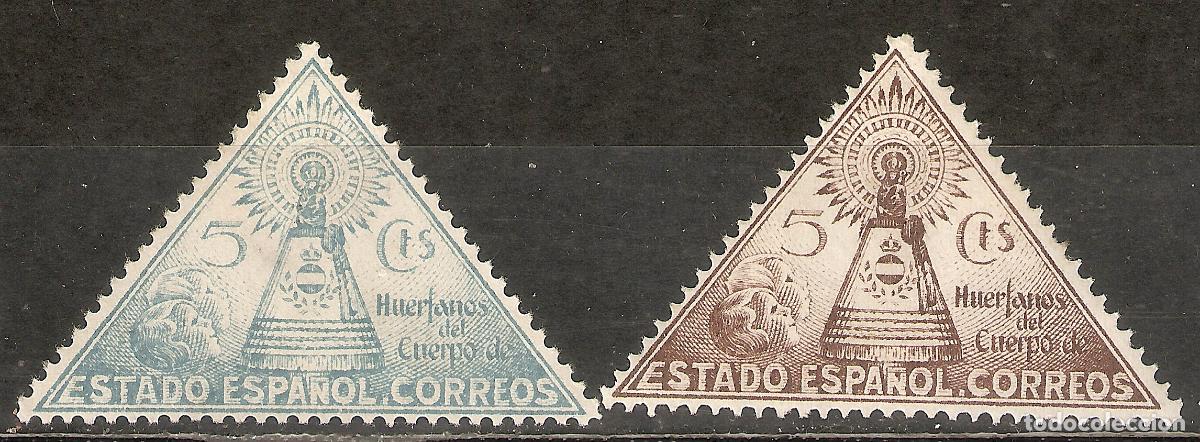 Sellos: BENEFICENCIA 1938 EDIFIL 19/20* NUEVOS
