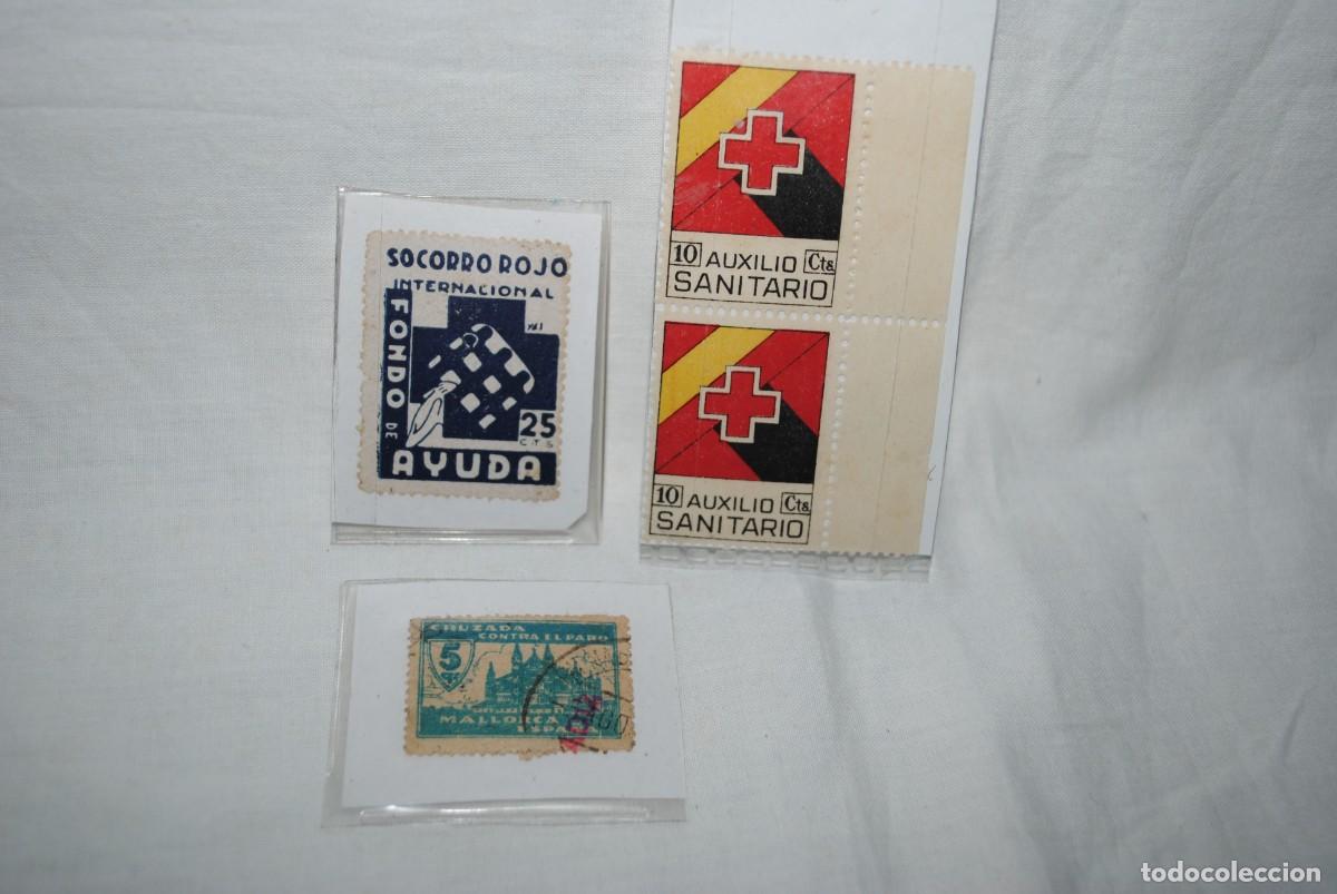 Sellos: SELLOS ANTIGUOS LOTE DE CUATRO .