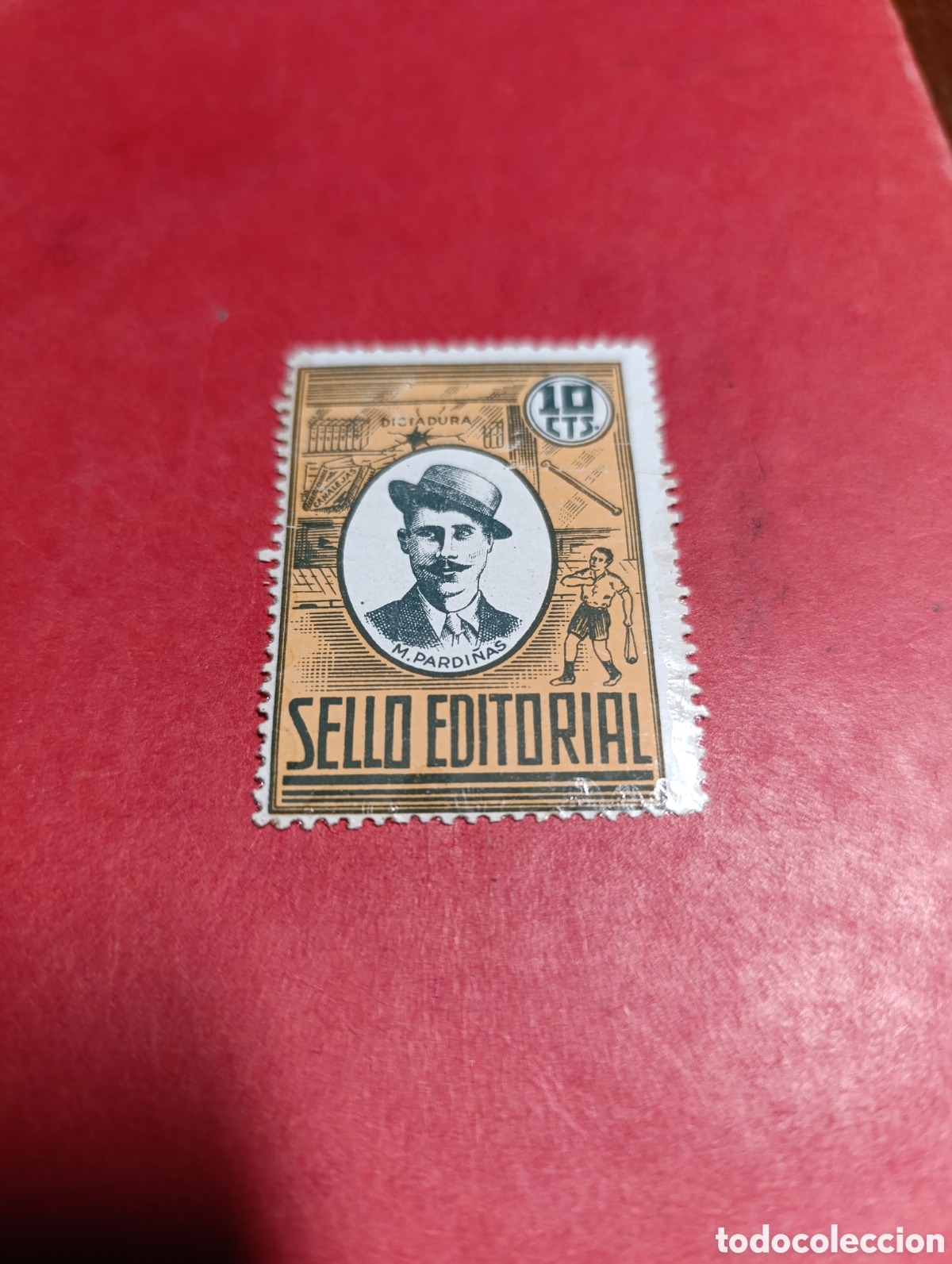 Sellos: Anarquismo, Manuel Pardi&ntilde;as - Foto 1