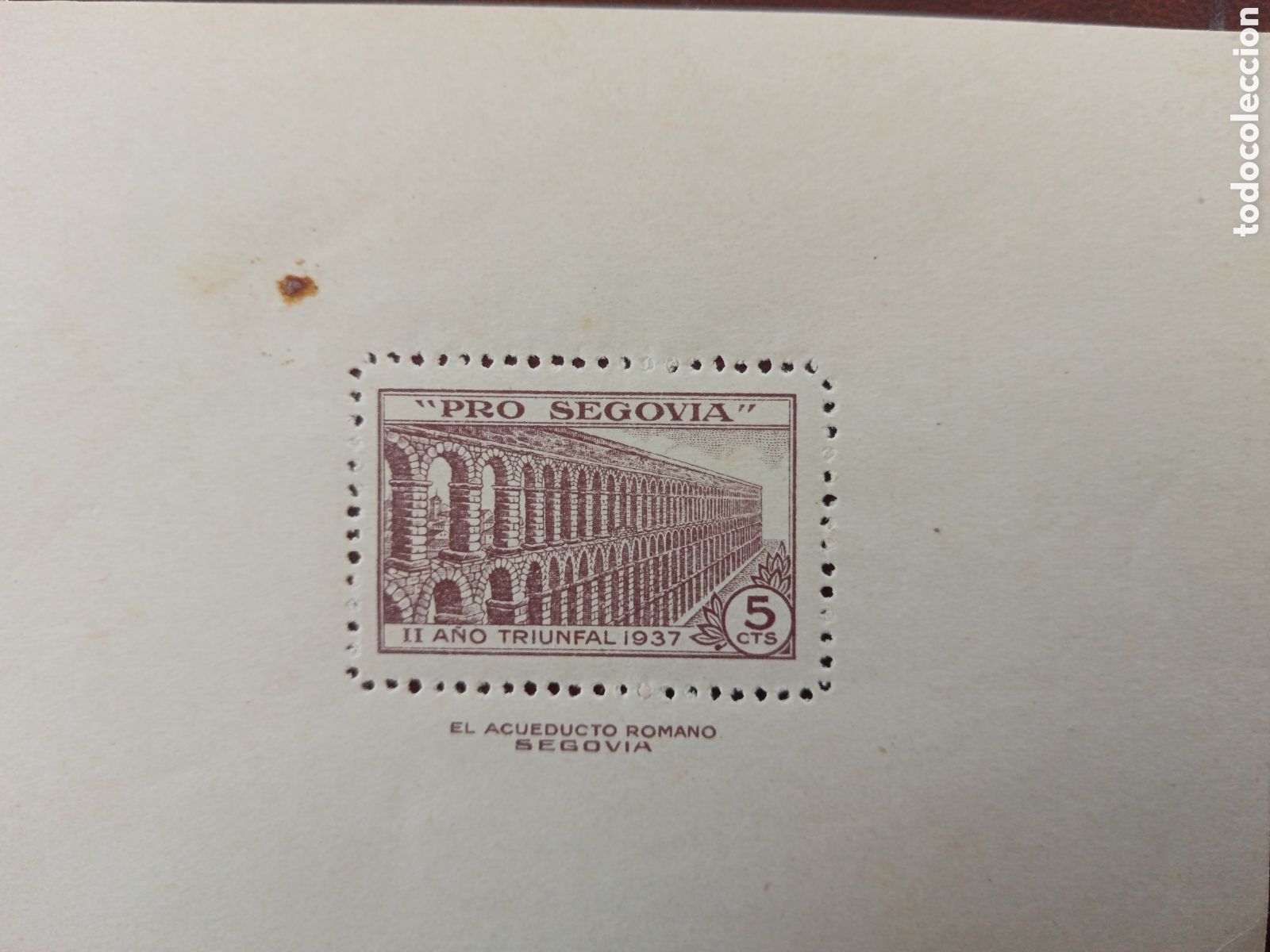 Selos: Sello pro Segovia 1937 guerra civil